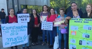 Víctimas de la “mafia de los pagarés” denuncian inacción del Estado y anuncian nuevas movilizaciones