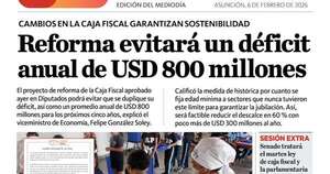 La Nación / LN PM: edición del 6 de febrero