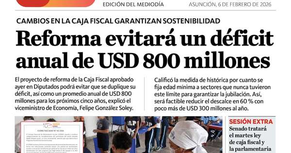 La Nación / LN PM: edición del 6 de febrero