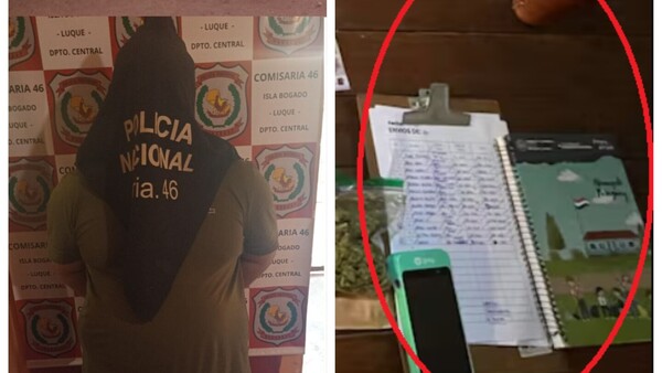 Muy organizado: Conductor de plataforma hacía delivery del "purete" y anotaba todo