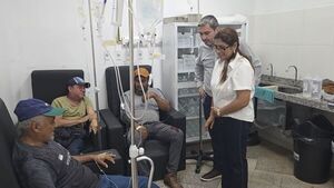 Gobernadora valora higiene y limpieza en urgencias del Hospital Regional de Concepción - Concepción al Día