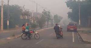La Nación / Incendio de gran magnitud afecta al cementerio de Ypacaraí