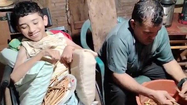 Marino y su batalla contra la parálisis cerebral, epilepsia y un estado ausente