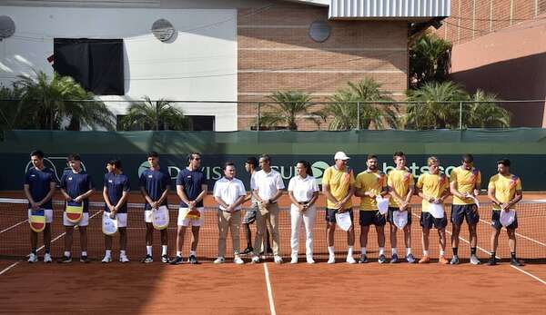 Copa Davis: Paraguay 1-Rumania 1, Santino estuvo cerca; Dani, contundente - Polideportivo - ABC Color