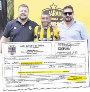 Millones de la SND vía UFI alcanzan  a los clubes de Soroka y Roussillón - Política - ABC Color