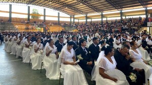 La boda colectiva más grande del año