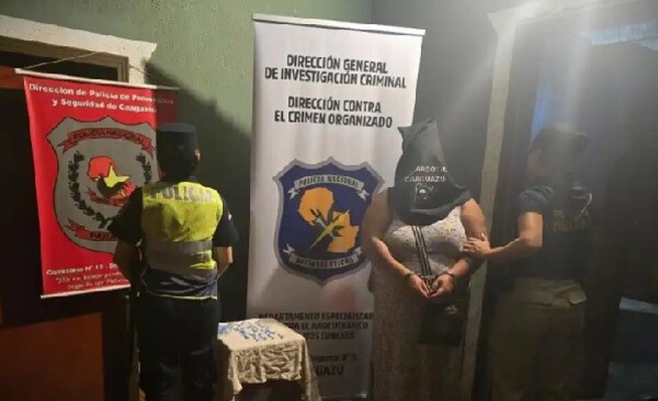 Cae la “madama del crack” en operativo en Caaguazú