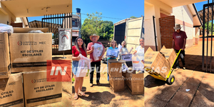 INICIÓ LA DISTRIBUCIÓN DE KITS ESCOLARES EN EL DEPARTAMENTO DE ITAPÚA
