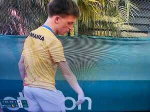 Primer punto de la Davis logra Radu Turcanu para Rumania en tres sets ante Santino Núñez - La Tribuna