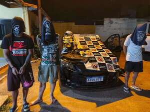 Detienen a hijo de Óscar Rotela y dos personas más: tenían arma de guerra - Nacionales - ABC Color