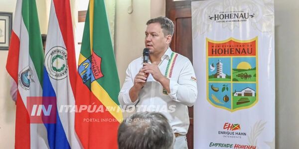 INTENDENTE DE HOHENAU CONFIRMA SU INTENCIÓN DE BUSCAR LA REELECCIÓN