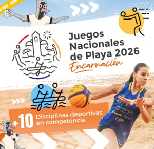 Encarnación será sede de los Juegos Nacionales de Playa 2026