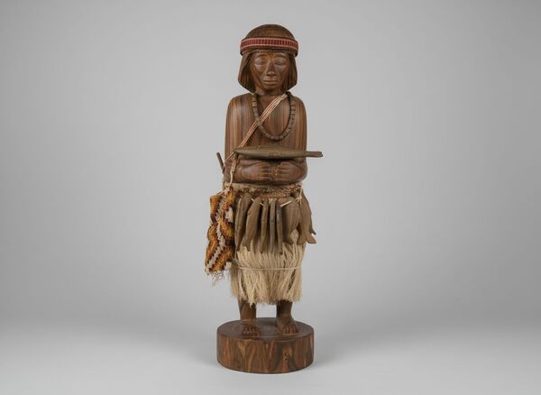 Félix Peralta ganó el primer premio en la Bienal de Arte Indígena de Buenos Aires