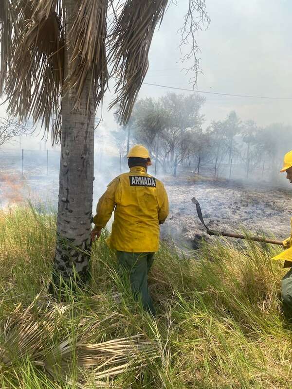 Reportan un gran incendio cerca del Puente Héroes del Chaco - Policiales - ABC Color