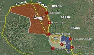 Badeños aseguran que narcoavioneta perseguida por la Fuerza Aérea sí descargó cocaína  - Policiales - ABC Color