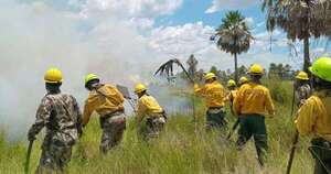 Diario HOY | Combaten incendio en zona del Puente Héroes del Chaco