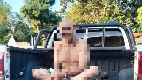 Aprehenden a hombre por actos exhibicionistas en Eusebio Ayala