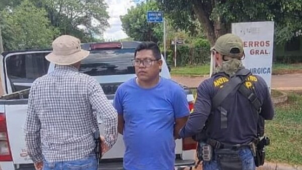 Hombre que tendría vínculos con Macho es llevado a la cárcel de máxima seguridad en Emboscada