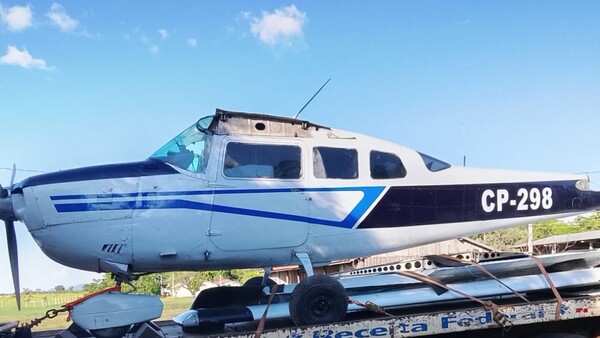 Avión boliviano que escapó de la Fuerza Aérea Paraguaya será destruido