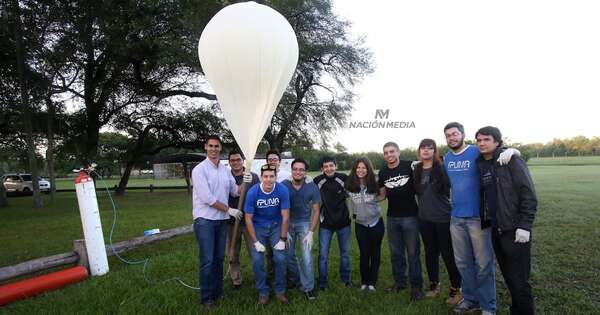 La Nación / Primer globo sonda paraguayo - OJO Galería