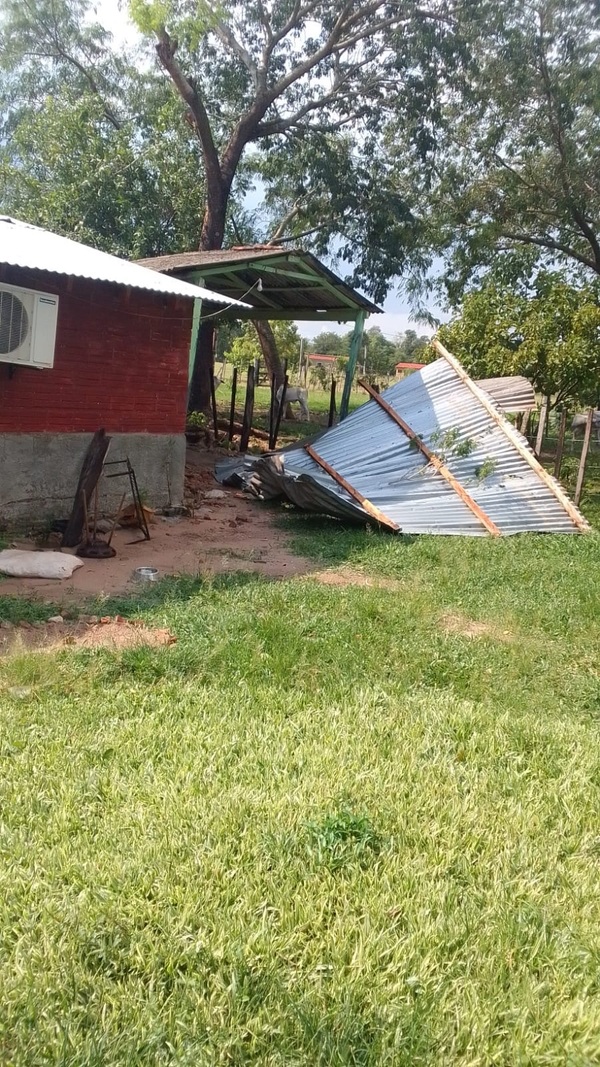 Fuerte temporal destruye varias casas en Paso Horqueta - Concepción al Día