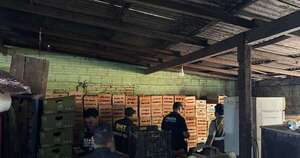 La Nación / Incautan más de cinco toneladas de tomate presuntamente de contrabando en el Mercado de Abasto