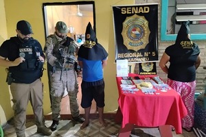 Microtráfico en Coronel Oviedo: Caen dos tras operativo
