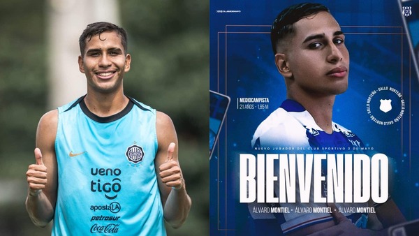 2 de Mayo suma a Álvaro Montiel para la Copa Libertadores