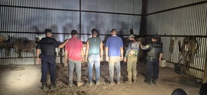 Abigeato en el Chaco: Caen cuatro hombres en flagrancia