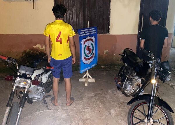 Incautan dos motocicletas por maniobras peligrosas en Horqueta - Concepción al Día