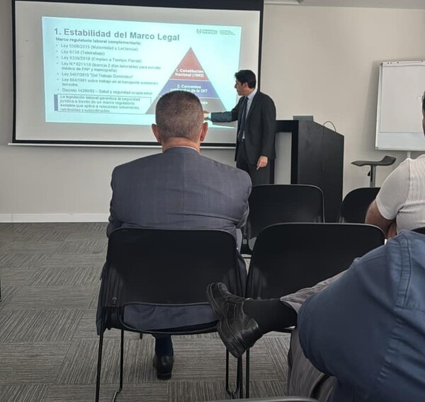 Paraguay presentó su marco normativo laboral a altos empresarios de Brasil interesados en invertir