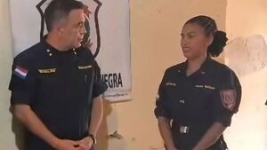 Una agente indígena debutó como policía arrestando a su propia pareja en Bahía Negra