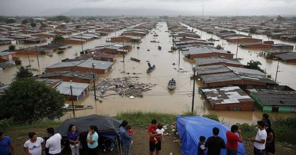 La Nación / Al menos 13 muertos por intensas lluvias en Colombia
