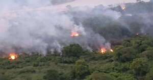 Diario HOY | Reportan otro foco de incendio en zona de Chaco’i