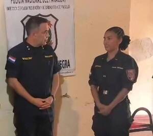 Mujer poli detuvo a su propia pareja