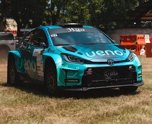 Diego Domínguez presenta su Toyota Yaris para el WRC 2026