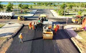 MOPC sigue sin concluir las obras de soterramiento de línea de alta tensión en la Costanera - Economía - ABC Color