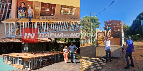 GOBERNACIÓN DE ITAPÚA REDIRECCIONA MOBILIARIOS A INSTITUCIONES CON MAYORES NECESIDADES