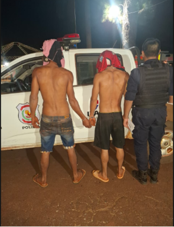 Intervención policial deja detenidos, drogas incautadas y expone presencia de menores en procedimiento