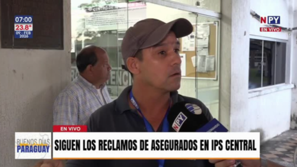 Siguen las quejas contra el IPS: "Estamos sufriendo y el Gobierno no le hace caso a los enfermos"