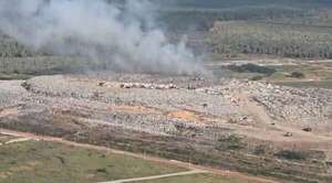 Reportan otro incendio: contingente militar camino a Cateura para sofocar el fuego  - Nacionales - ABC Color