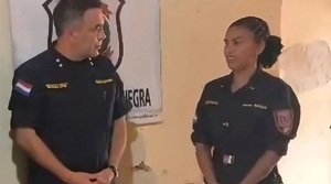 Bahía Negra: suboficial arrestó a su novio en patrulla