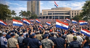 Fuerzas públicas anuncian movilización ante tratamiento de la reforma de la Caja Fiscal