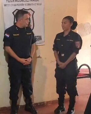 Insólito procedimiento: agente policial arresta a su esposo en Bahía Negra