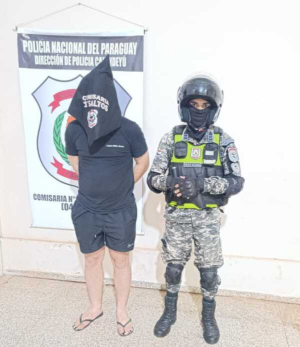 Popular / Detienen a rapái que agredió a periodista que cubría el crimen en Saltos del Guairá