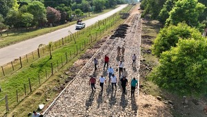Director general verifica obras viales financiadas por Itaipú en cuatro distritos de Guairá - ADN Digital