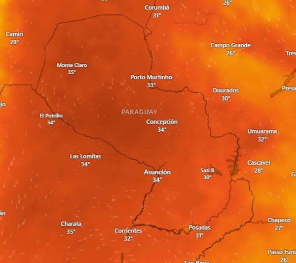 Calor extremo: emiten alerta dirigida a productores y técnicos agrícolas - Nacionales - ABC Color