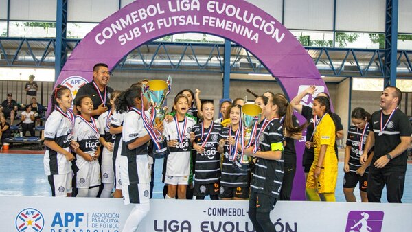 Olimpia Formativas se consagró en la Liga Evolución de futsal femenino