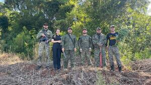 Fiscalía y Policía destruyen 8 hectáreas de marihuana en reserva de Ñacunday - ADN Digital