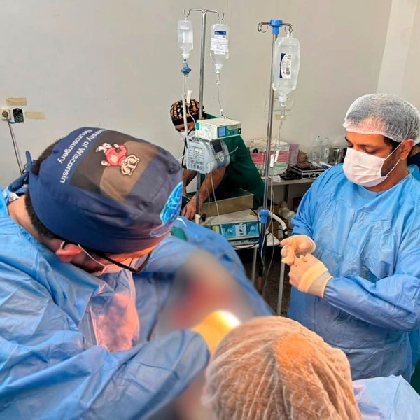Hospital General de Villa Elisa realiza su primera cirugía cerebral